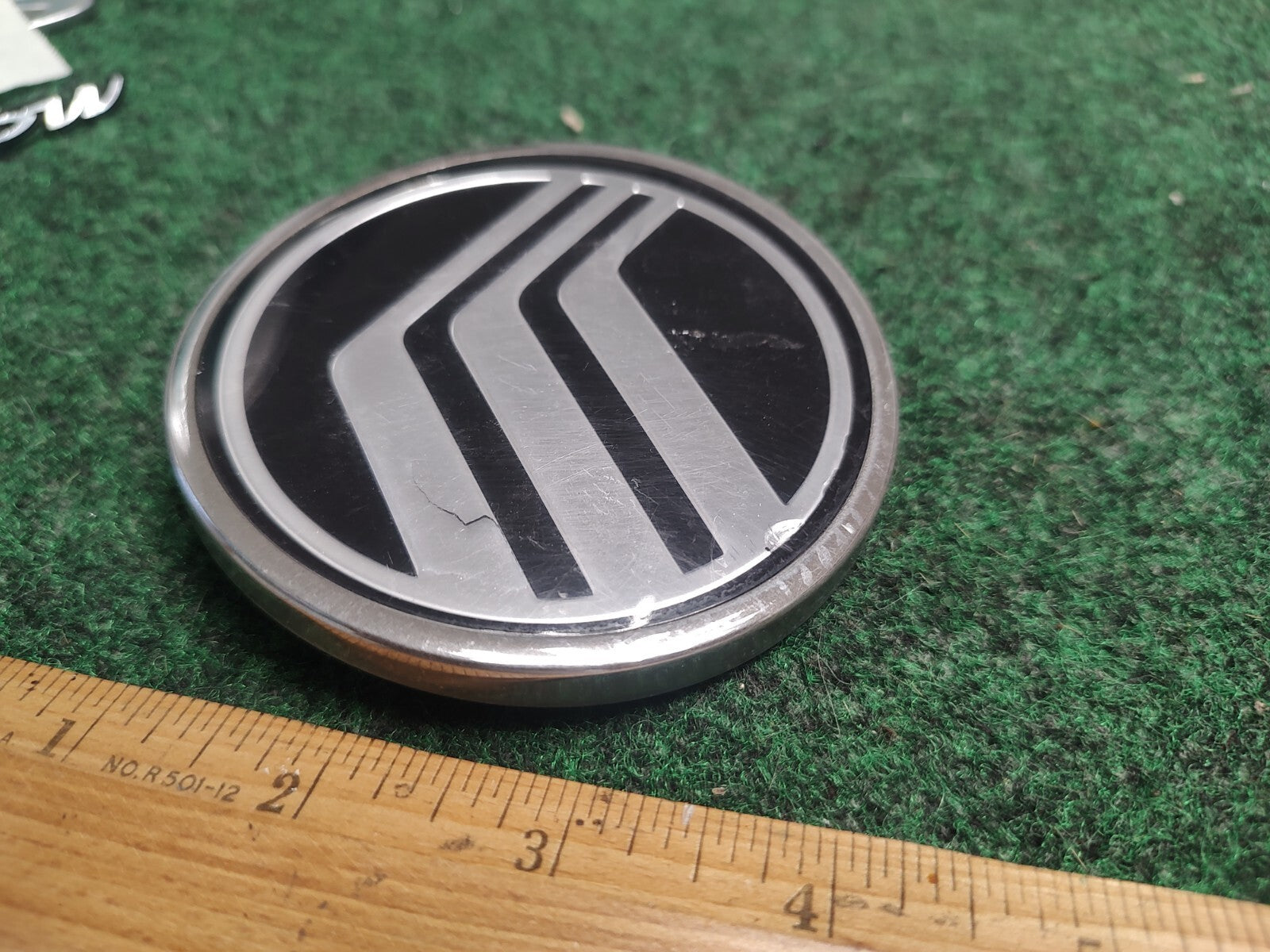 Mercury OEM  Curved Emblem Badge Logo Nameplate Name Plate F8MB 5443504 AB 1L4