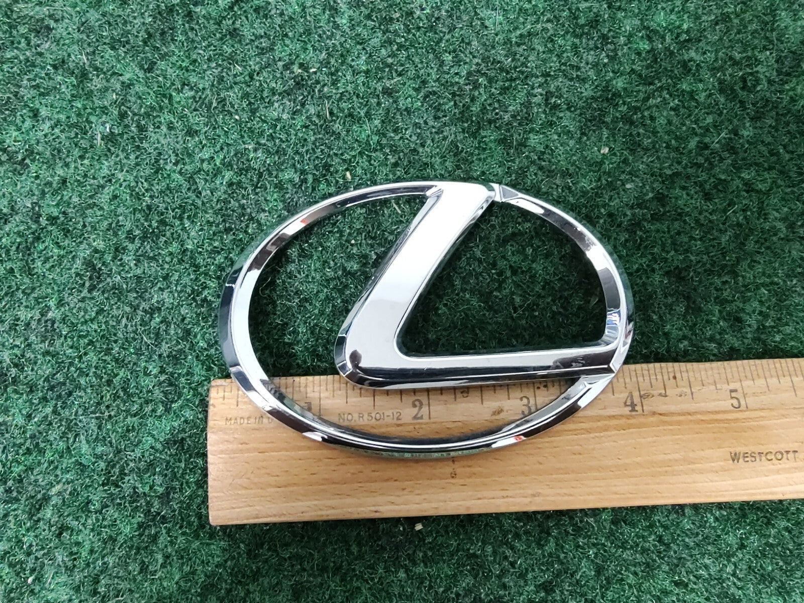 2002-2003 Lexus ES 300 Emblem Logo Badge Symbol Rear Trunk Chrome 1M4