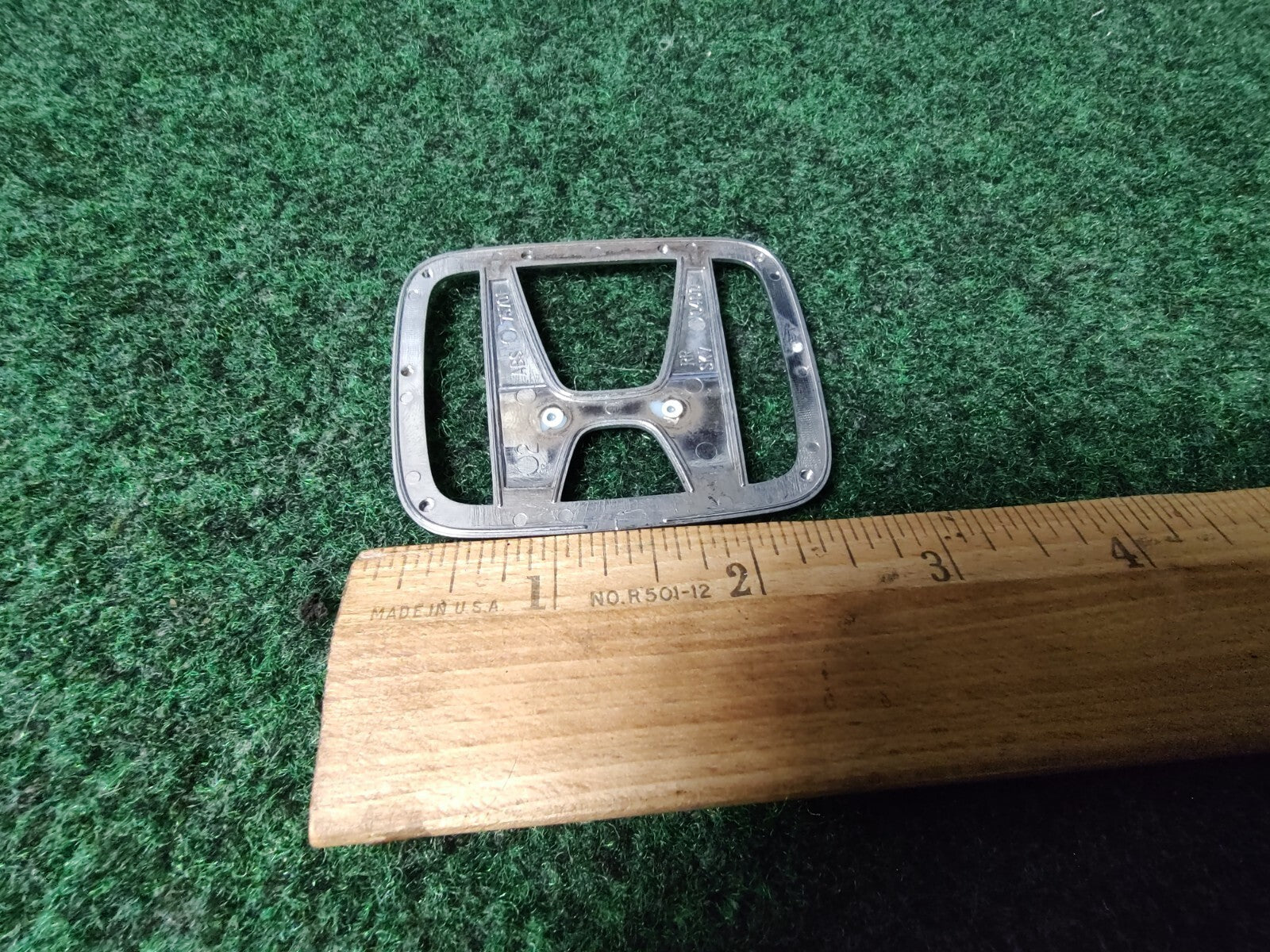 1998-2002 Honda Accord Emblem Logo Badge Symbol Rear Trunk Tailgate Chrome 4S5