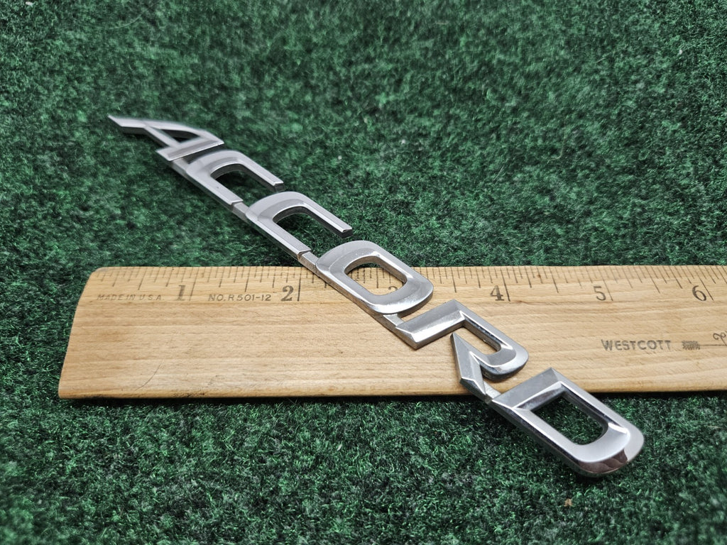 HONDA ACCORD REAR GATE EMBLEM BADGE SYMBOL NAMEPLATE NAME PLATE OEM GL2