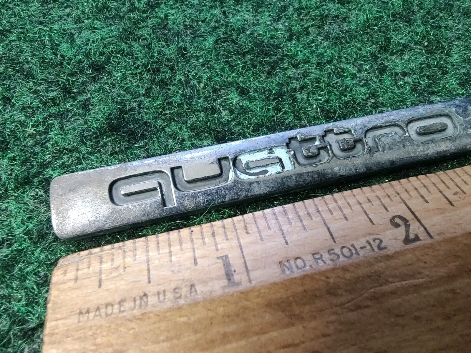 AUDI QUATTRO Genuine Emblem A3 A4 A6 A8 Q5 4B0853737D2ZZ OEM 4S3