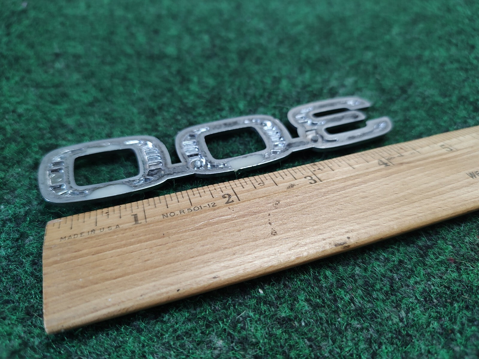 LEXUS RX300 REAR LID CHROME EMBLEM LOGO BADGE SIGN OEM USED 4S2