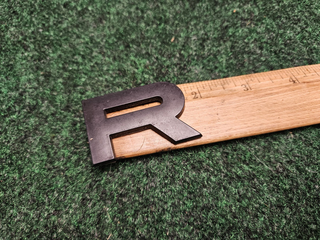 3D "R" Letter Badge Name Plate Fits Land Rover Range Rover CL4