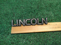 Lincoln OEM  Plastic Vintage Emblem Badge Logo Nameplate Name Plate 3S8