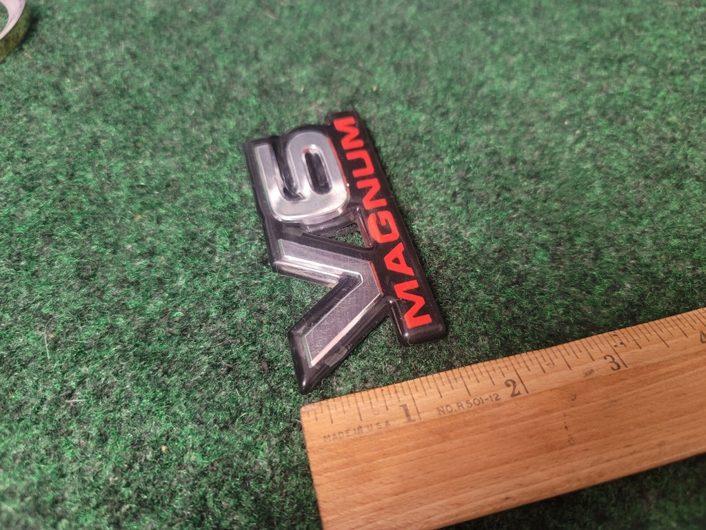 Dodge V6 Magnum Badge Emblem Name Plate Logo OEM 5S8