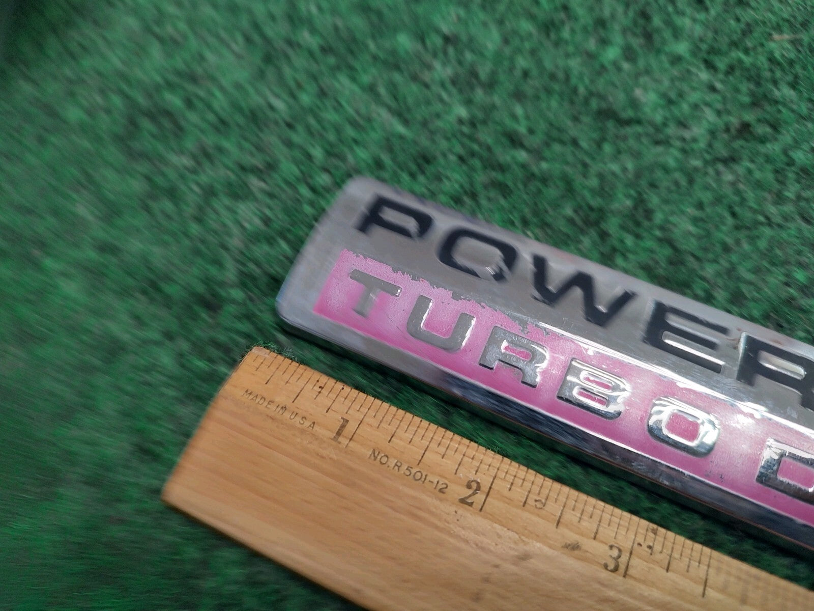 05-10 Ford F-250 F-350 OEM Power Stroke Turbo Diesel V8 Door Emblem  Badge 4S5