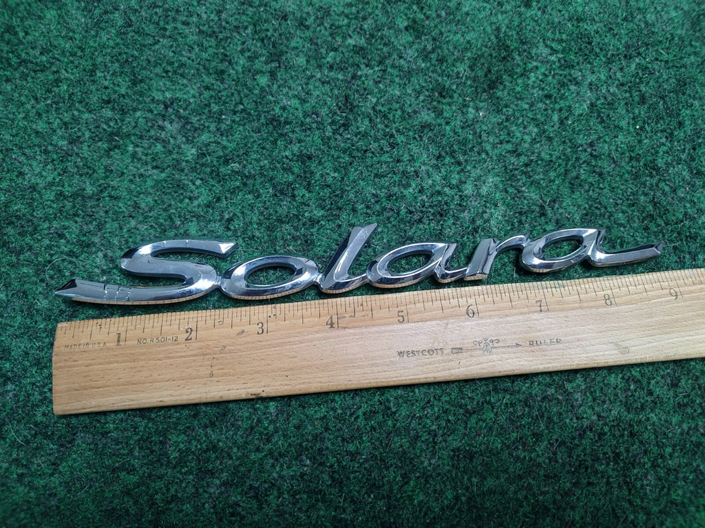 1999-2003 Toyota Solara Rear Trunk Nameplate Badge Emblem 75442-06030 3S3