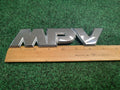 2000-2006 Mazda 'MPV' Rear Trunk Liftgate Chrome Emblem OEM LC63-51-720 1S3