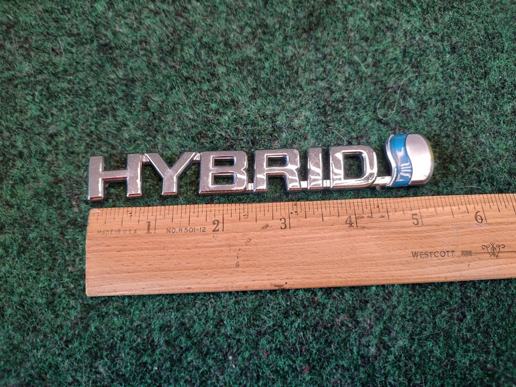 10-15 Toyota Prius Hybrid Right Fender Emblem Nameplate Badge 75374-47051 3S1