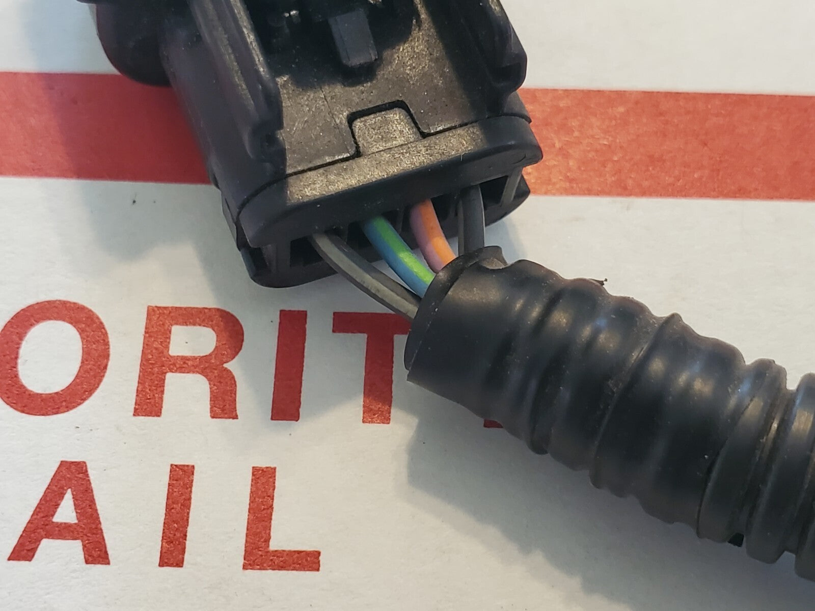 Unkown Make / Model 4 Wiring Wire Pigtail Connector 4L1