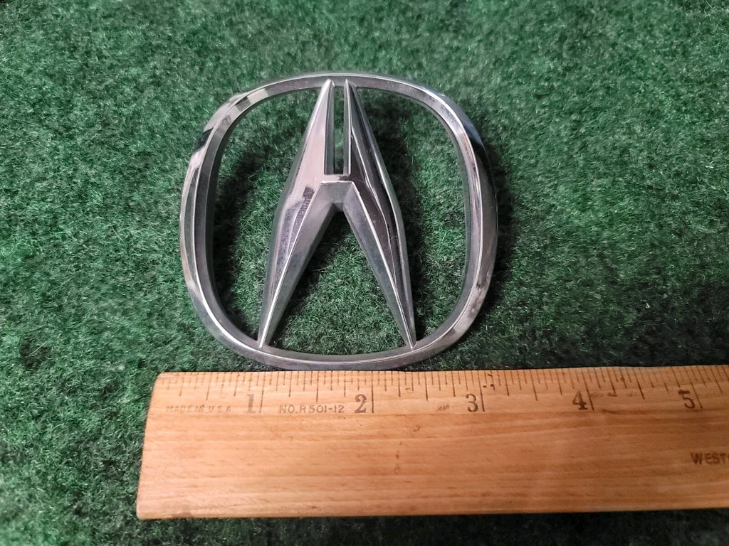04 05 06 07 08 Acura TL Emblem Symbol Badge Trunk Lid Rear Chrome OEM 3S9