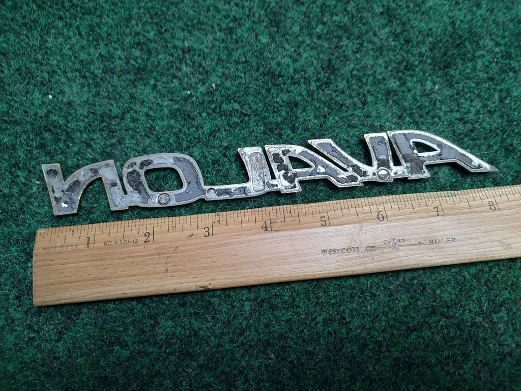 1995 1996 1997 Toyota Avalon Emblem Letters Logo Badge Trunk Rear Gold OEM 3S3