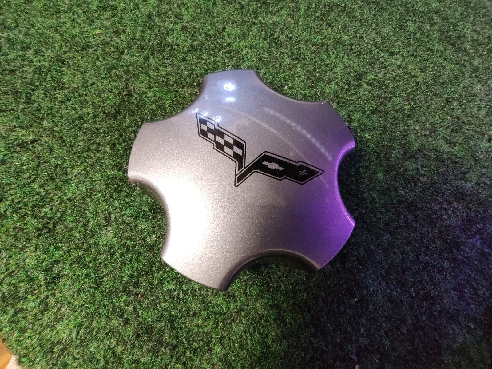 OEM Center Cap for 2005-2008 Chevy Corvette Gunmetal 9594652 5207 5209 BL2