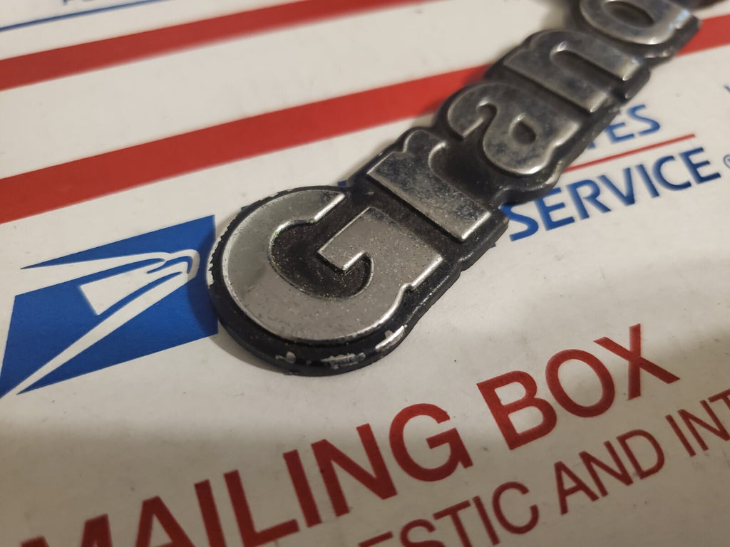 Jeep Grand Cherokee Emblem Logo Letters Badge Side Fender Chrome OEM 4L9