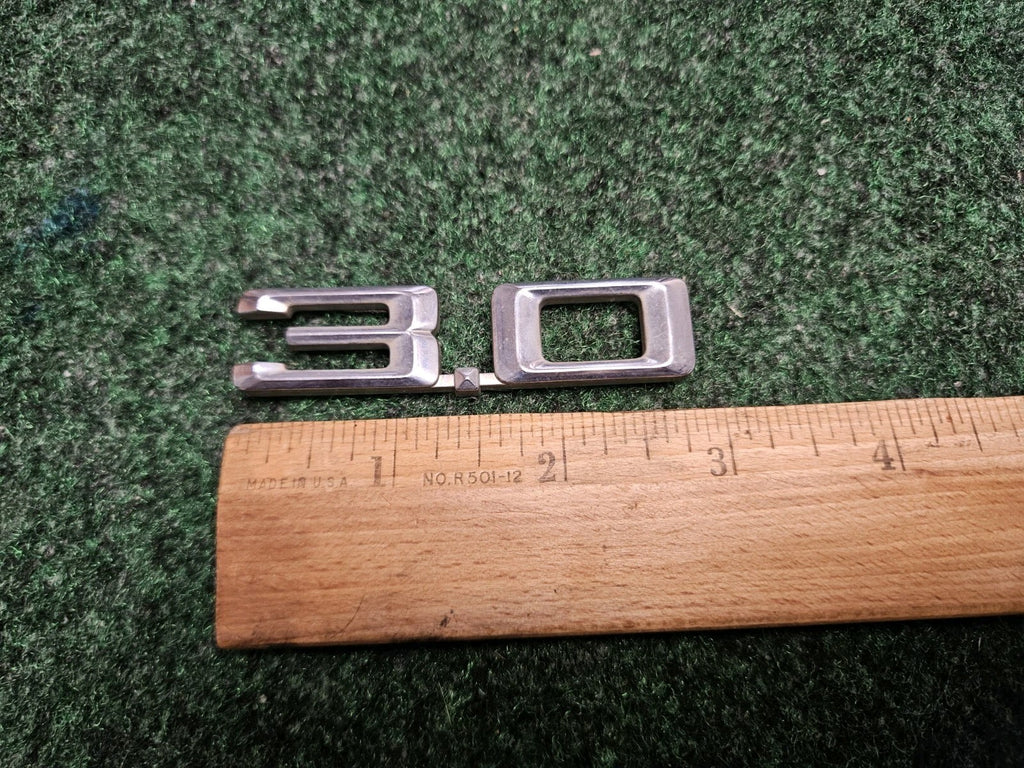 BMW OEM X3 X5 3.0 Fender Side Emblem Badge Logo Nameplate Name Plate Oem 5M8