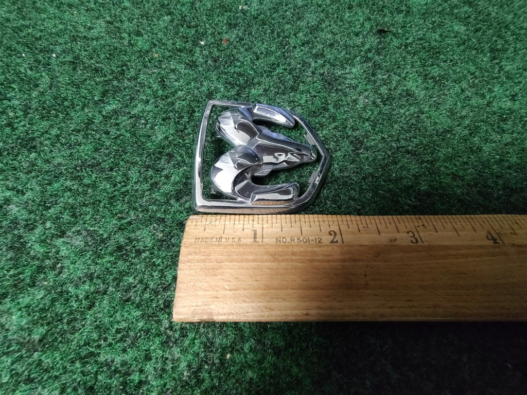 Dodge Front Grille Emblem Logo Badg OEM Name Plate See Measurements 7S2