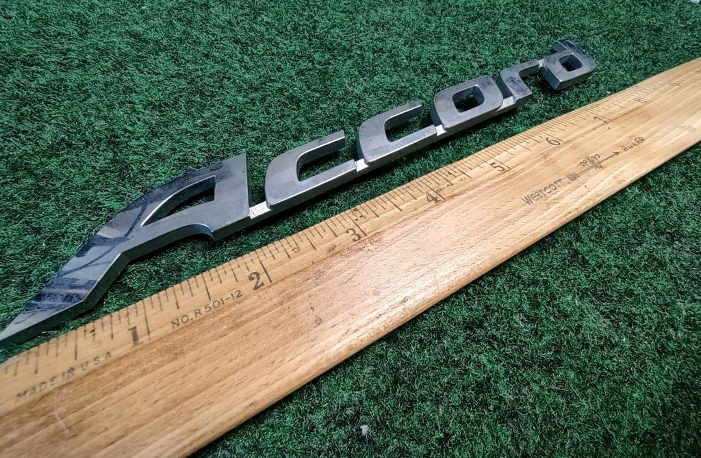 HONDA ACCORD REAR EMBLEM LOGO BADGE SYMBOL CHROME Nameplate LETTERS 8L4