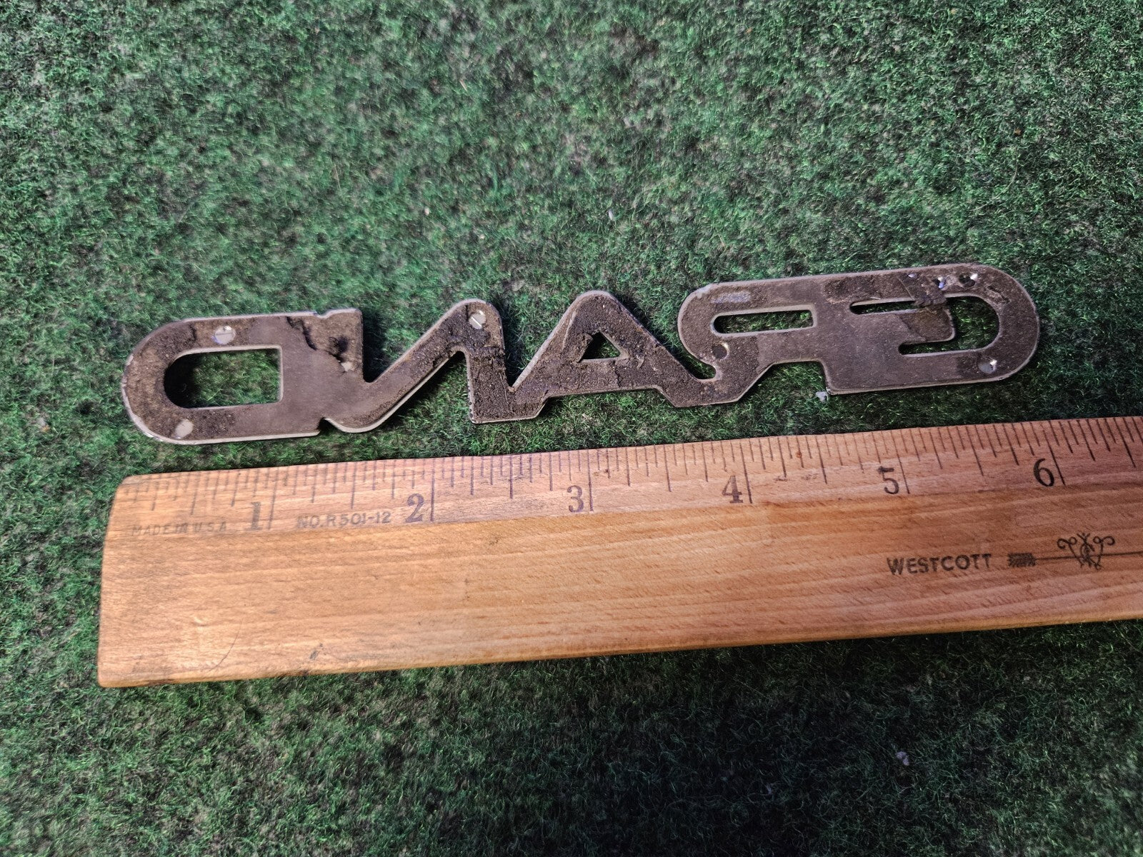 Pontiac 1992-1995 Grand Emblem Badge Logo Nameplate Name Plate 5M1