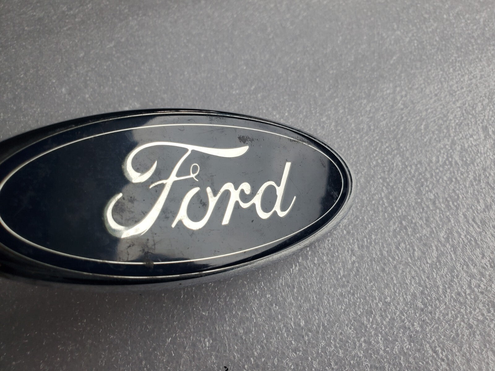 Ford OEM Blue Chrome Oval 5.75" Emblem Badge Logo Nameplate F85B-15402A16-AA 2L2