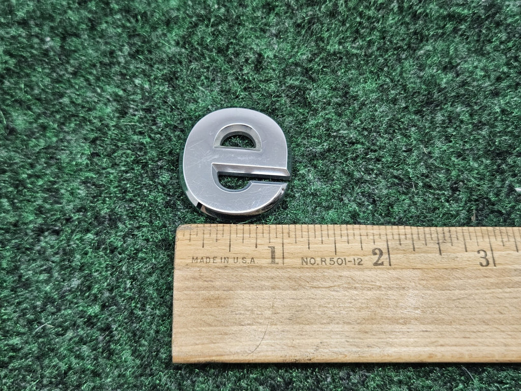 OEM Chrome "E" Jeep Hood Hatch Individual Letter Emblem Badge Logo Nameplate 2S2