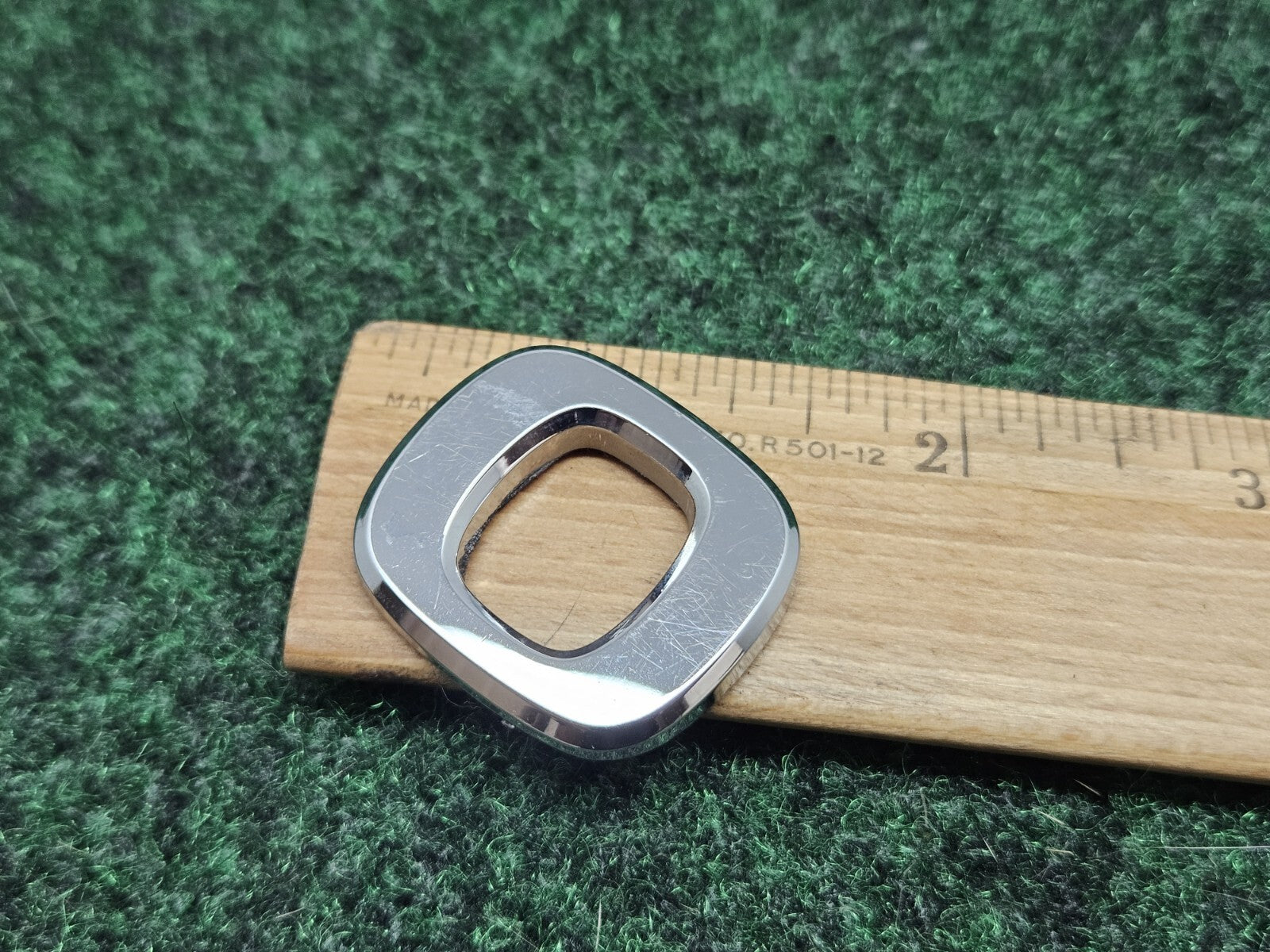 OEM "O" Chrome Individual Letter Lettering Emblem Badge Logo 3D Nameplate 7S8