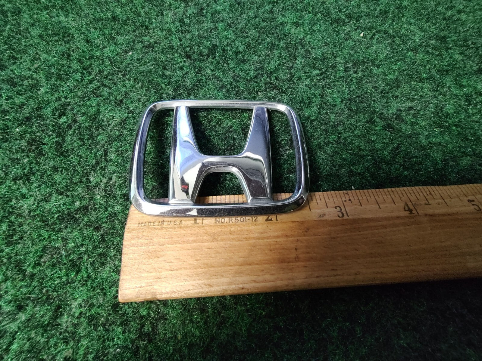 1998-2002 Honda Accord Emblem Logo Badge Symbol Rear Trunk Tailgate Chrome 3S6