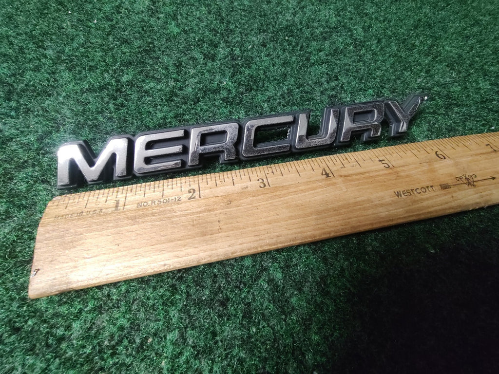 MERCURY REAR GATE LID EMBLEM BADGE SYMBOL LOGO OEM 1S2