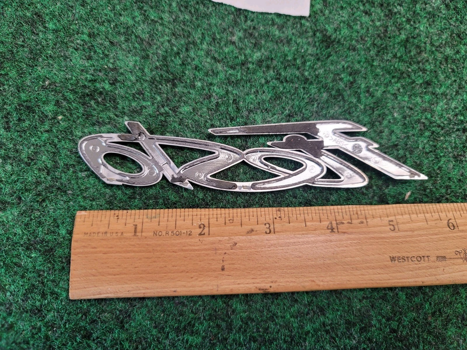 2011-2019 FORD FIESTA REAR CHROME EMBLEM LOGO BADGE LETTERS SYMBOL OEM 2M4