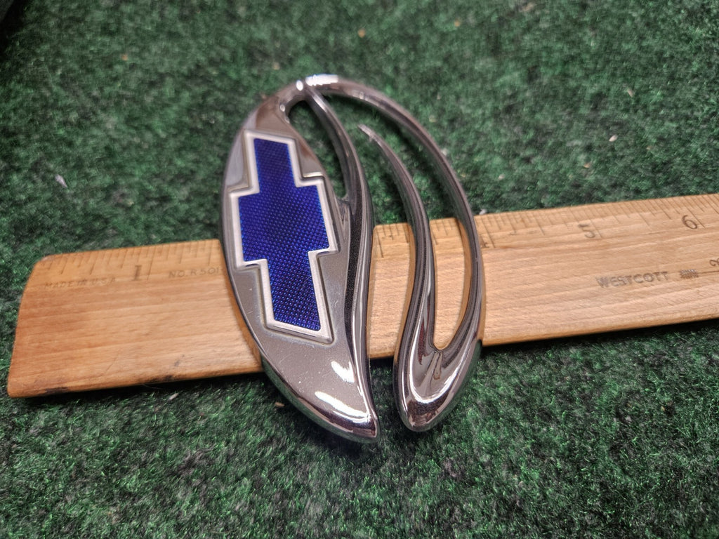 Chevrolet Malibu Chrome Blue Trunk Lid Emblem Badge OEM Logo Nameplate 5M3