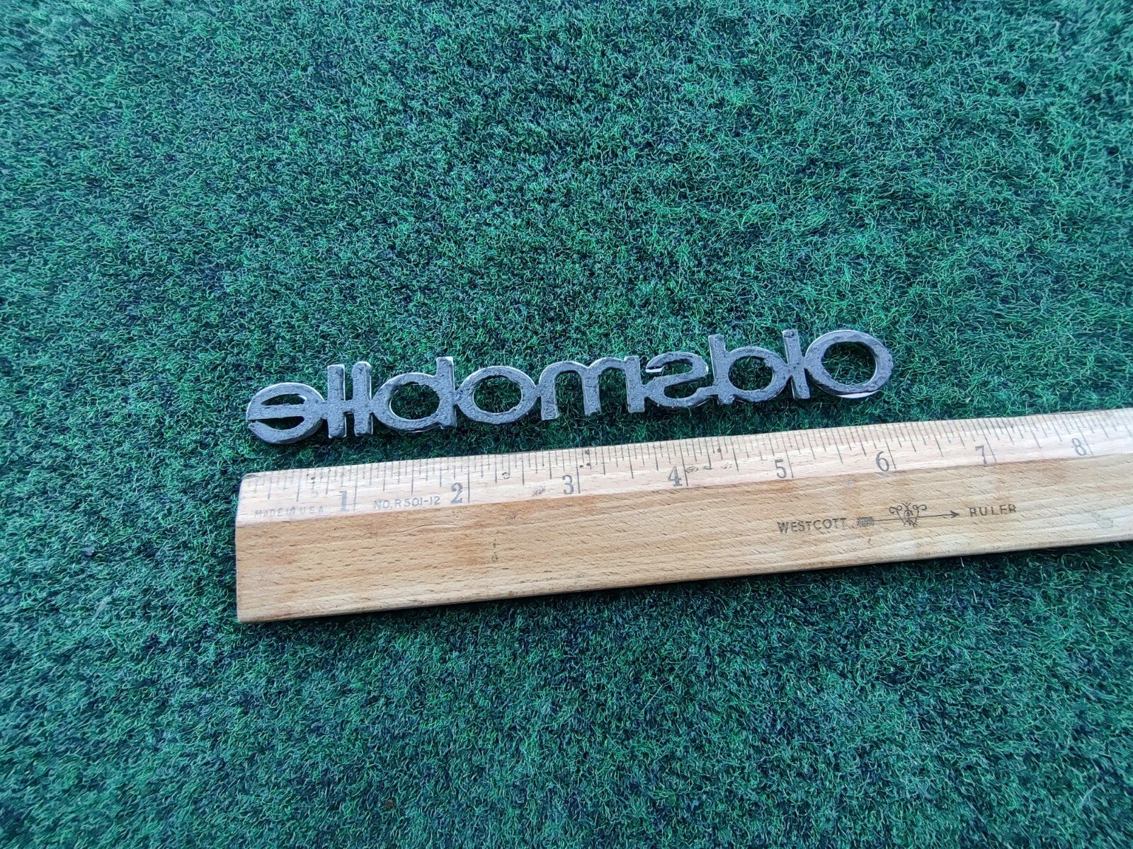 Oldsmobile OEM Chrome Emblem Badge Logo Nameplate Name Plate 10L4