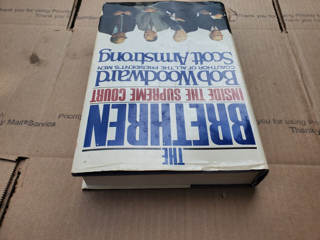 1st Edition The Brethren: Inside the Supreme Court Hardcover By Bob Woodward B7