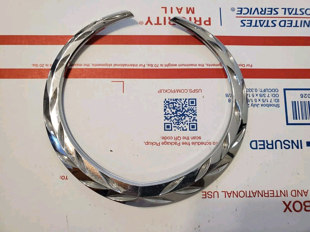 Cadillac OEM Chrome Plastic 6" Wreath Emblem Badge Logo Nameplate 0378490 3L7