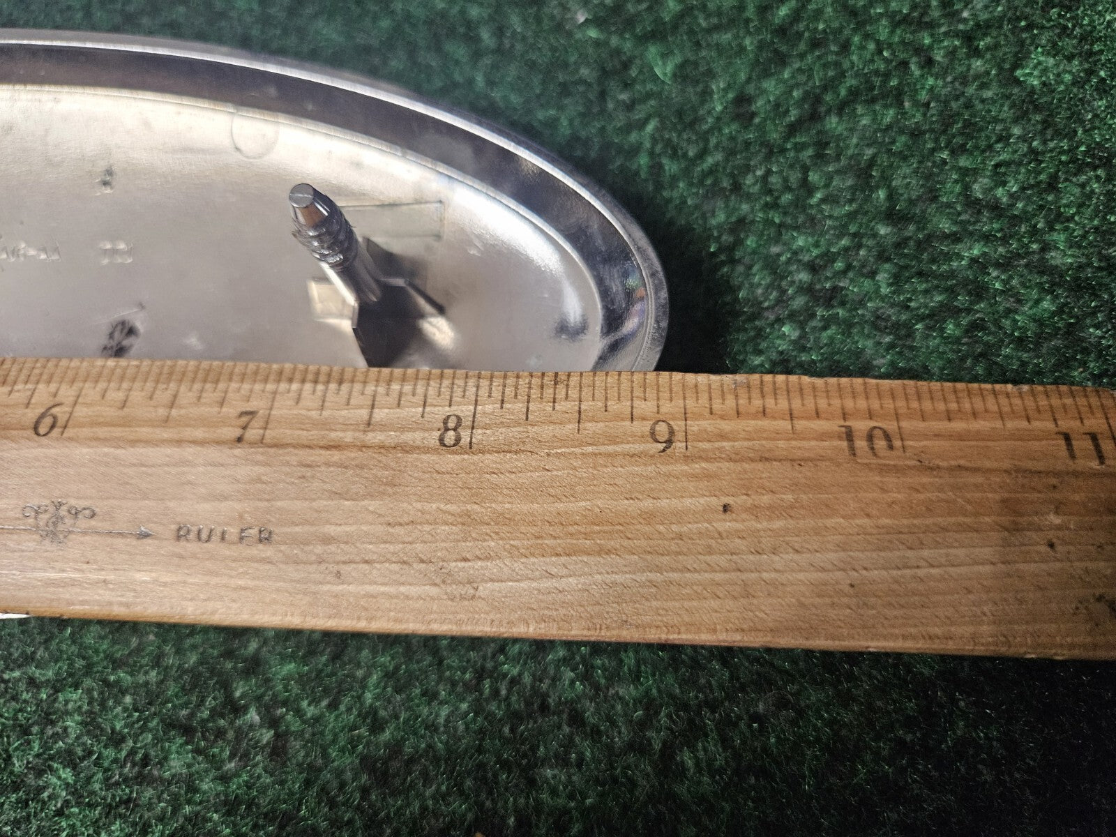 Ford Taurus Front Grille Emblem 9" Oval Badge OEM 7T43-15402A16-AA 4M4
