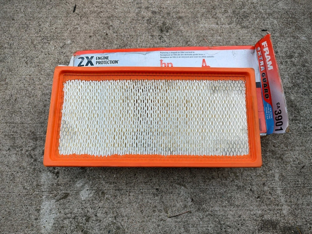 FRAM Extra Guard Air Filter CA3901 - 12,000 Miles, 2X Engine Protection JT3