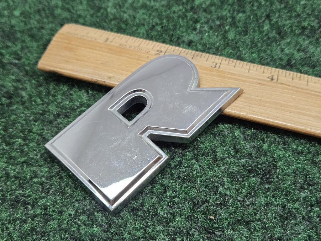 OEM "R" Chrome Dodge Individual Letter Lettering Emblem Badge Logo Nameplate 7S8