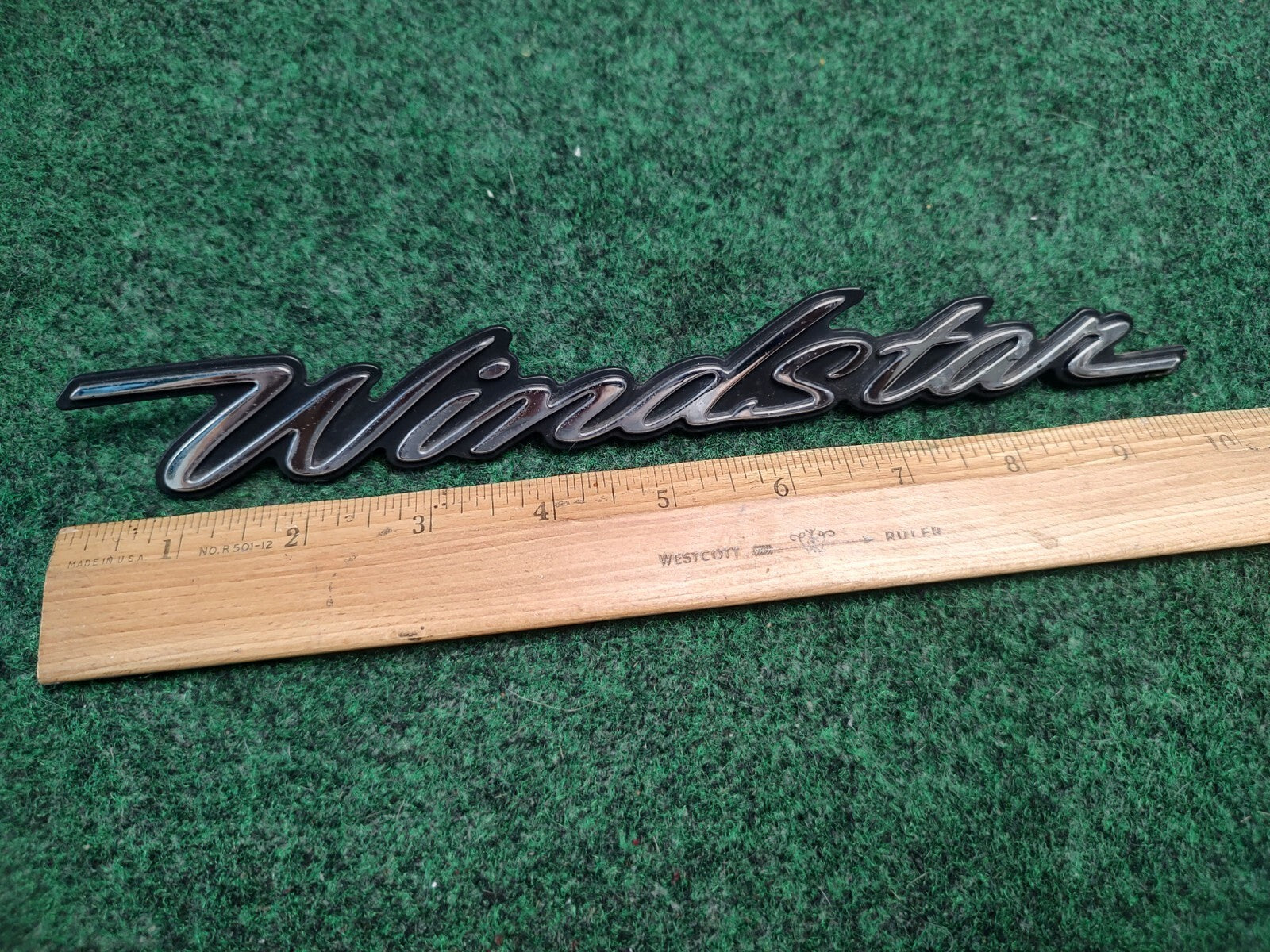 1995 1996 1997 1998 FORD WINDSTAR REAR EMBLEM LOGO BADGE 95 96 97 98 OEM 3S7