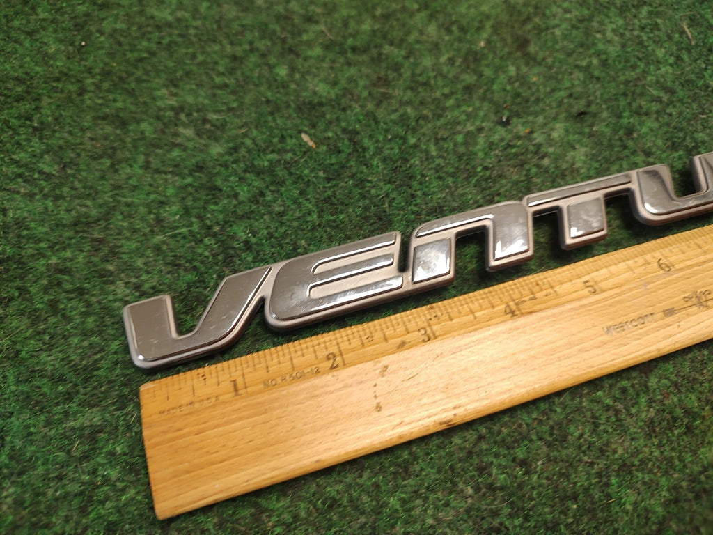 1997-2005 CHEVROLET VENTURE REAR EMBLEM BADGE LOGO CHROME OEM 3S4