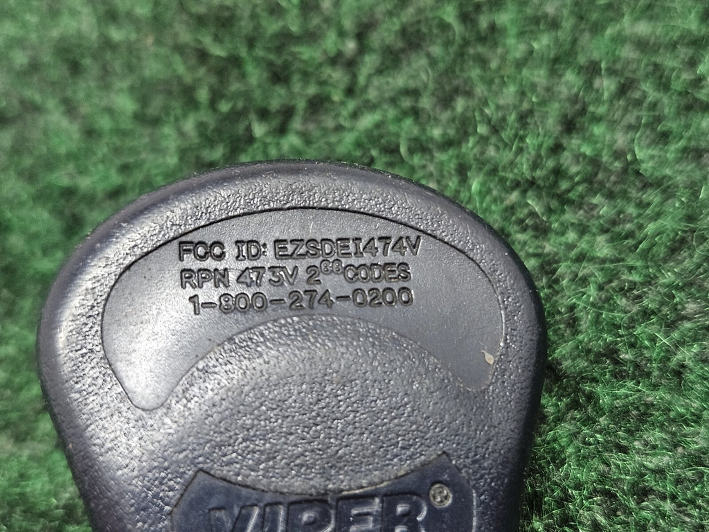 VIPER EZSDEI474V Keyless Entry Fob Key Starter Remote Transmitter GL3
