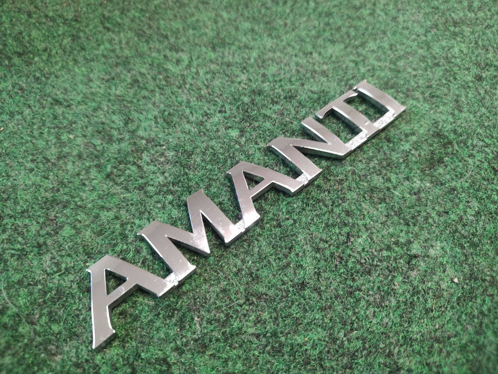 04 05 06 07 08 Kia Amanti Emblem Logo Letters Badge Trunk Rear Chrome OEM 1S7