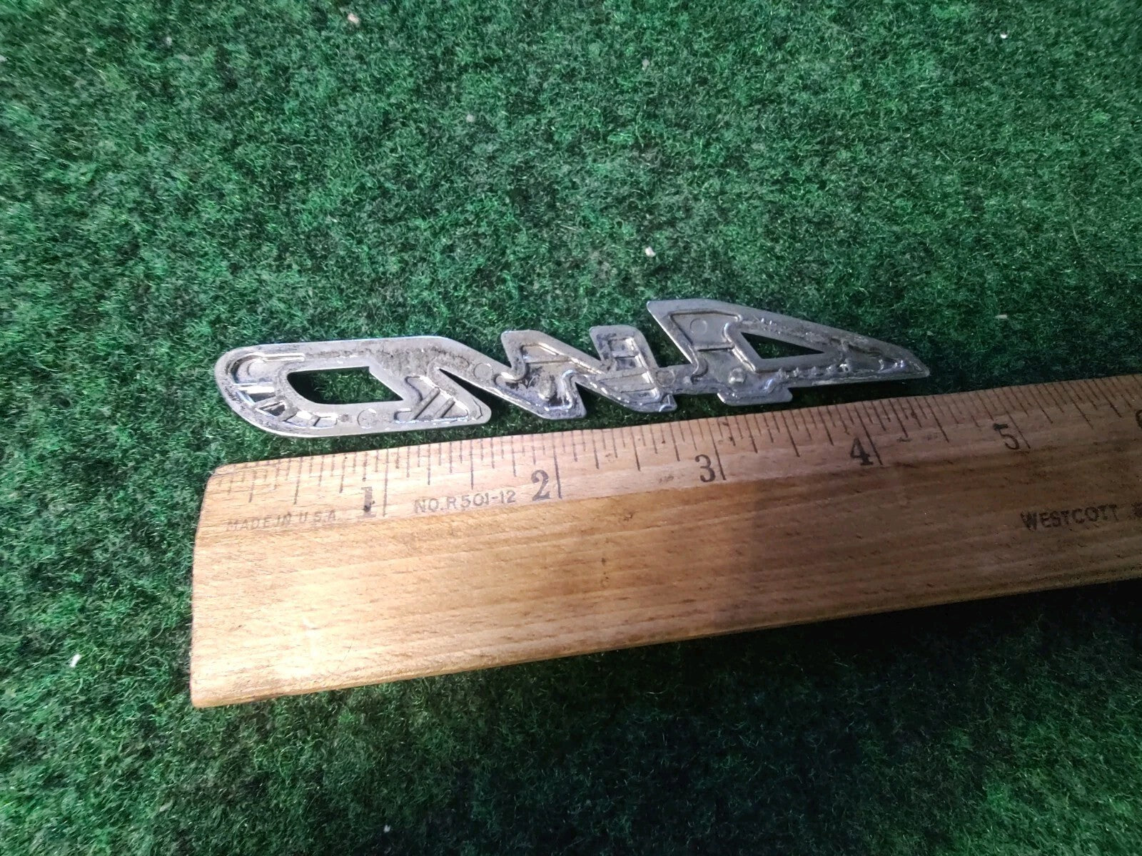 Toyota 4WD REAR GATE SIDE EMBLEM LOGO BADGE NAME PLATE 4S3