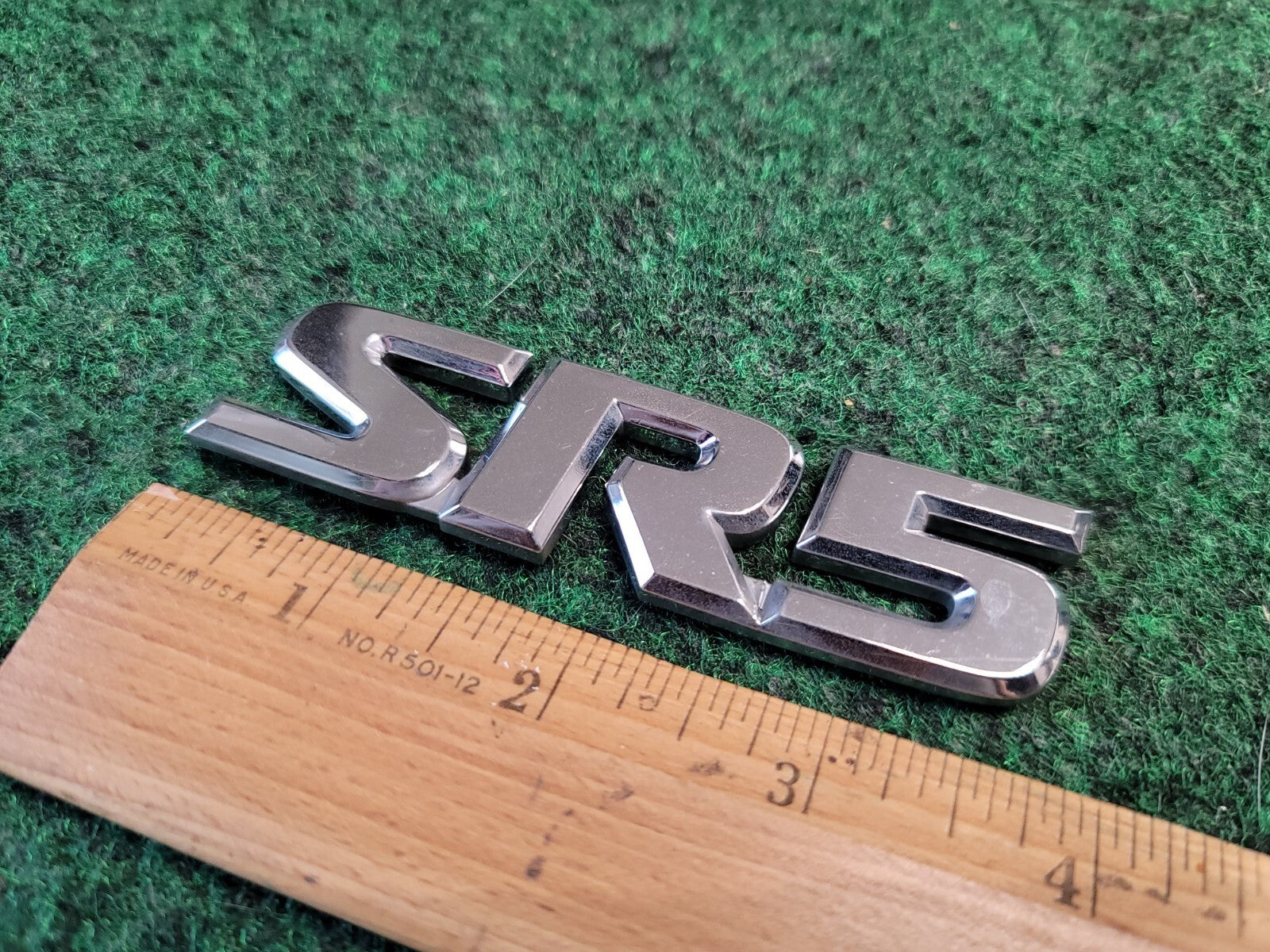 2001-2007 Toyota Sequoia SR5 Emblem Logo Letters Badge Side Chrome OEM 2M3