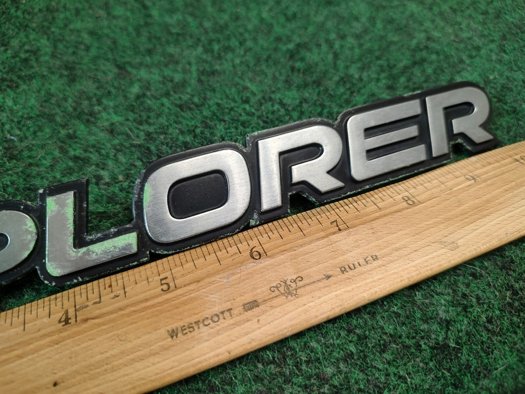Ford OEM Explorer 10" Emblem Badge Logo Nameplate Name Plate F17B-7843156-CA 2S6
