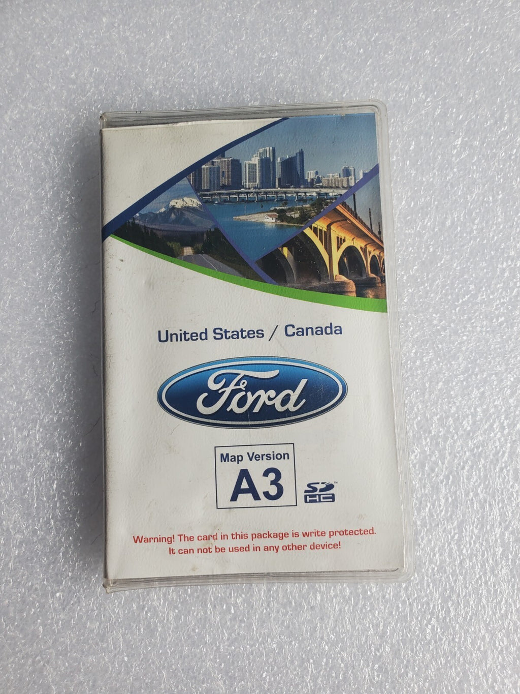 Ford Lincoln Map Version A3 2011 United States / Canada NAVTEQ MAPS SD CARD 1L4