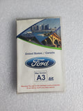 Ford Lincoln Map Version A3 2011 United States / Canada NAVTEQ MAPS SD CARD 1L4