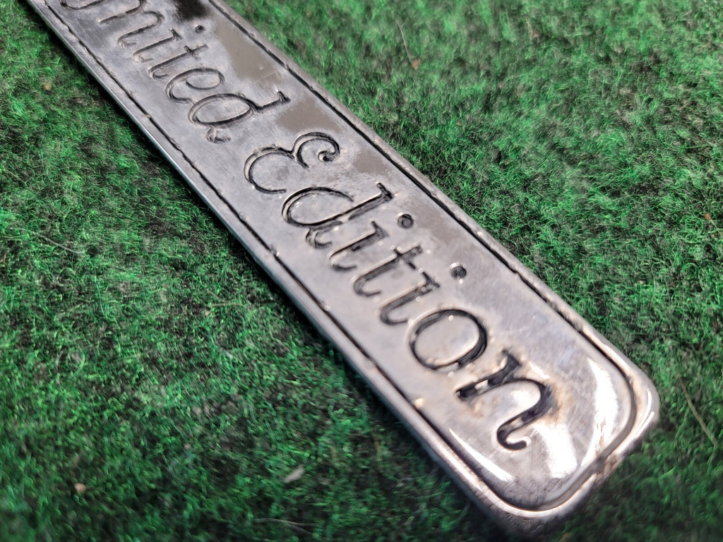 Limited Edition Chrome Metal 5inch Emblem Badge Logo Nameplate Name OEM 2M3