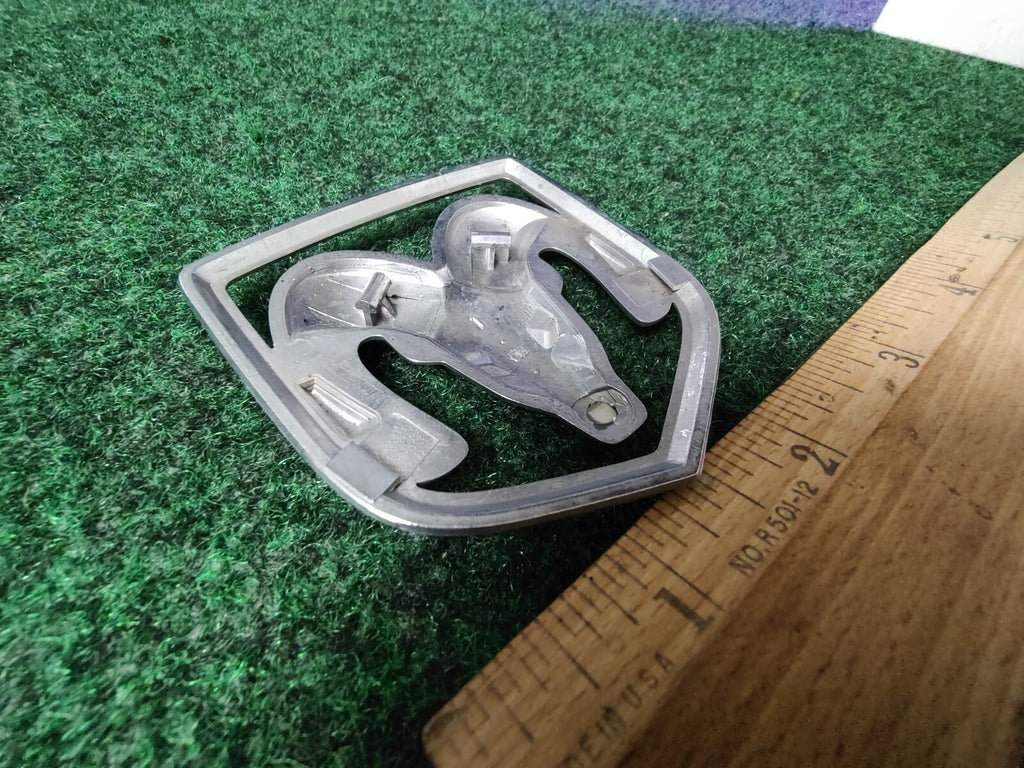 Dodge Front Grille Emblem Logo Badg OEM Name Plate Name See Measurements 6S6