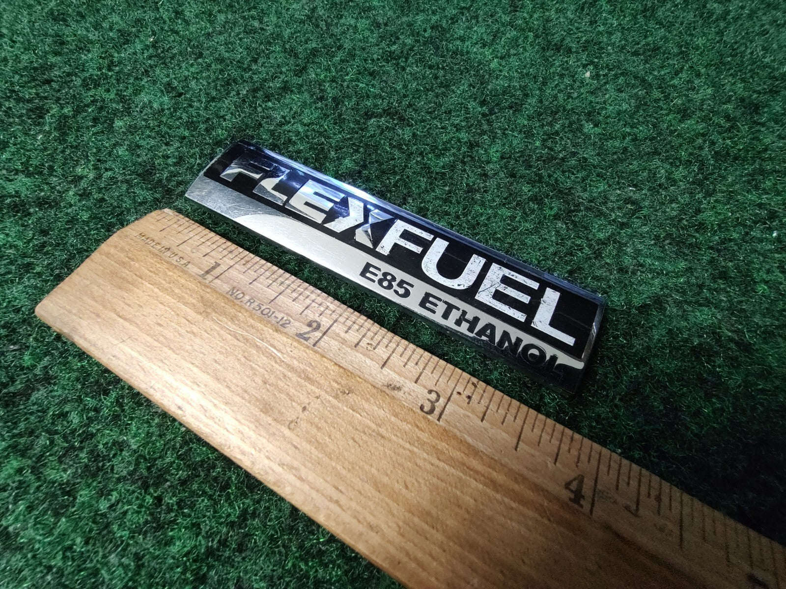 Chevy Flex Fuel E85 Ethanol Emblem Badge Decal Chevrolet OEM 15910899 3S6
