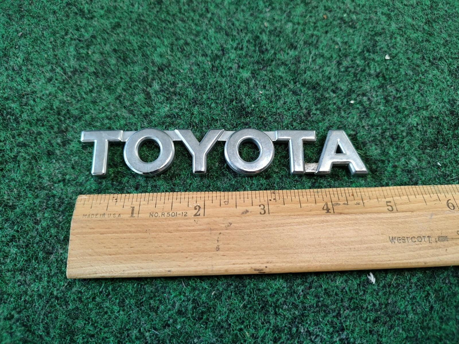2003-2008 Toyota Matrix Liftgate Emblem Logo OEM 75441-02070 Trunk Rear 1S5