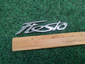 2011-2019 FORD FIESTA REAR CHROME EMBLEM LOGO BADGE LETTERS SYMBOL OEM 2S8