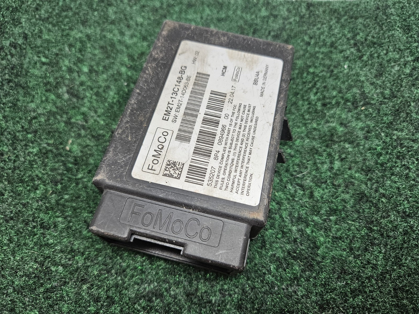 2016 2017 2018 LINCOLN MKX HEADLAMP LEVELING LIGHT LAMP CONTROL MODULE OEM 7S7